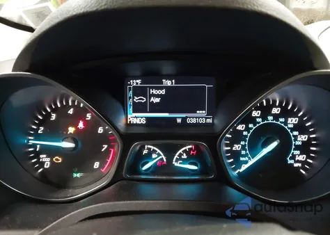 2016 Ford Escape Titanium z USA, uszkodzony, nr VIN 1FMCU9J97GUC36498